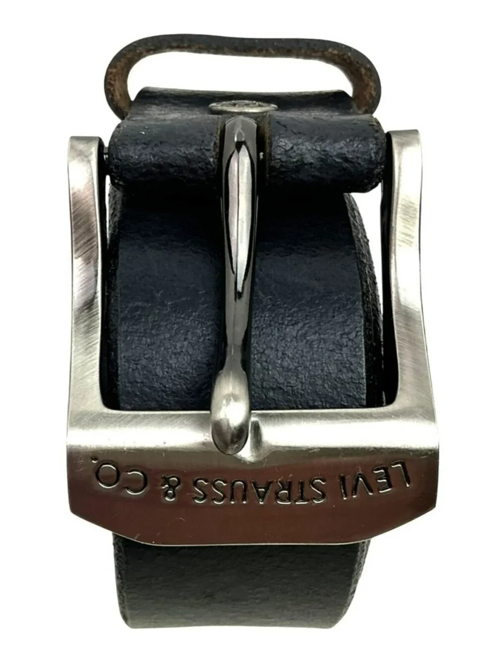 Levis Genuine Italian Leather Belt 3648 Mens 40/100 Black NEW